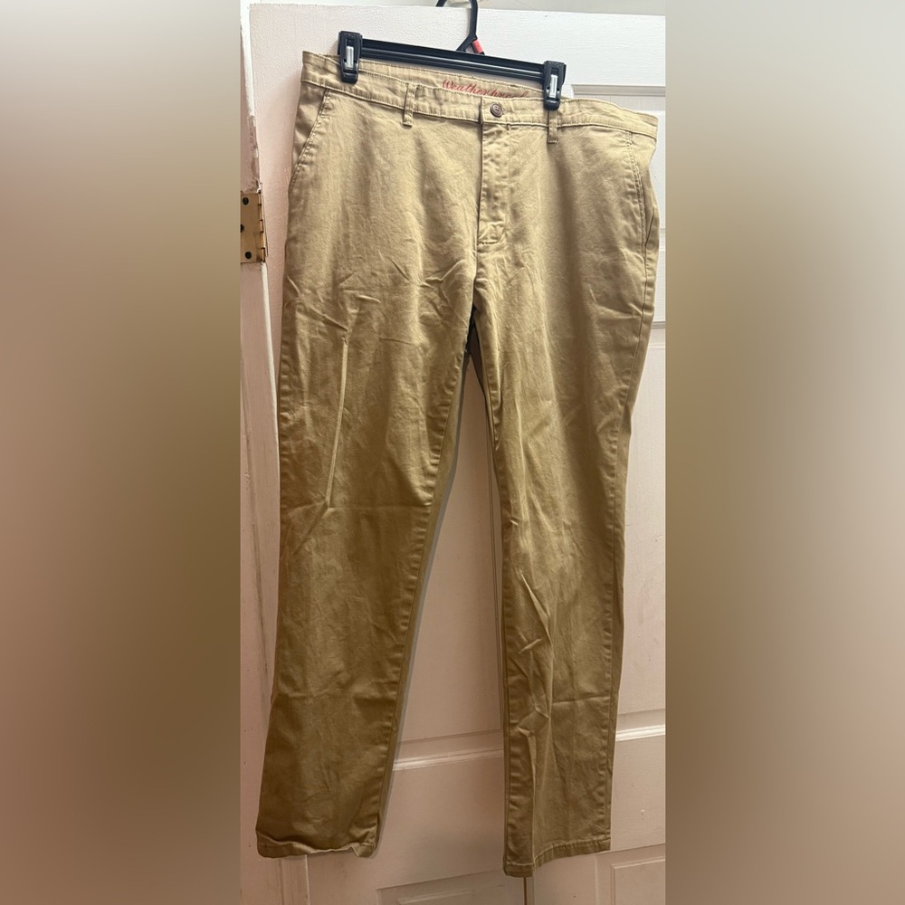 Weatherproof Tan Chinos Classic Straight Leg